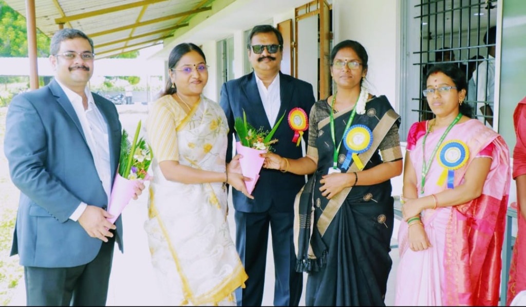 Dr. K. Thangadurai felicitation ceremony with faculty members