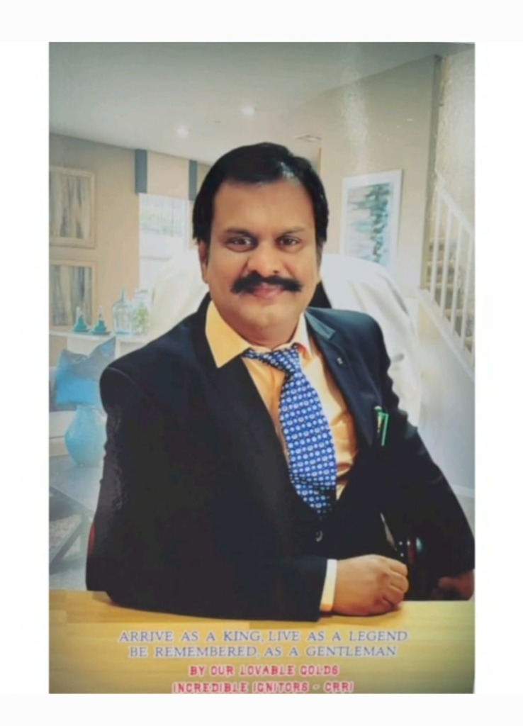 Dr. K. Thangadurai at his consultation desk